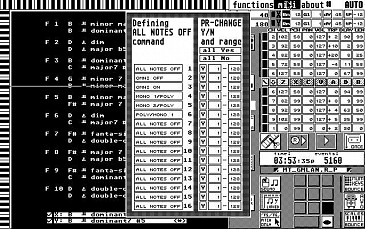 Midijoy, Midi improvisation tool for Atari ST