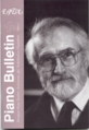 Piano Bulletin 2001-1